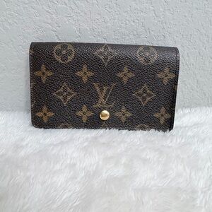 Louis Vuitton Monogram Monnaie Tressor Wallet